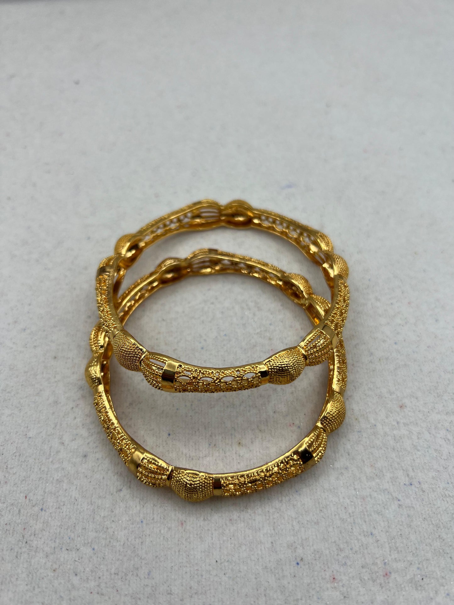 Gold Plated Bangles