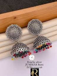 Oxidized Heer Jhumki